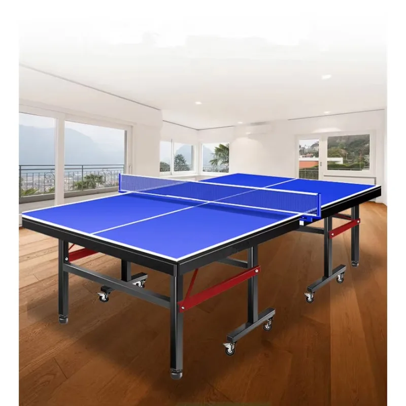 Standard Size Indoor Pingpong Table Racket Entertainment Exercise Foldable  Table Tennis Tables