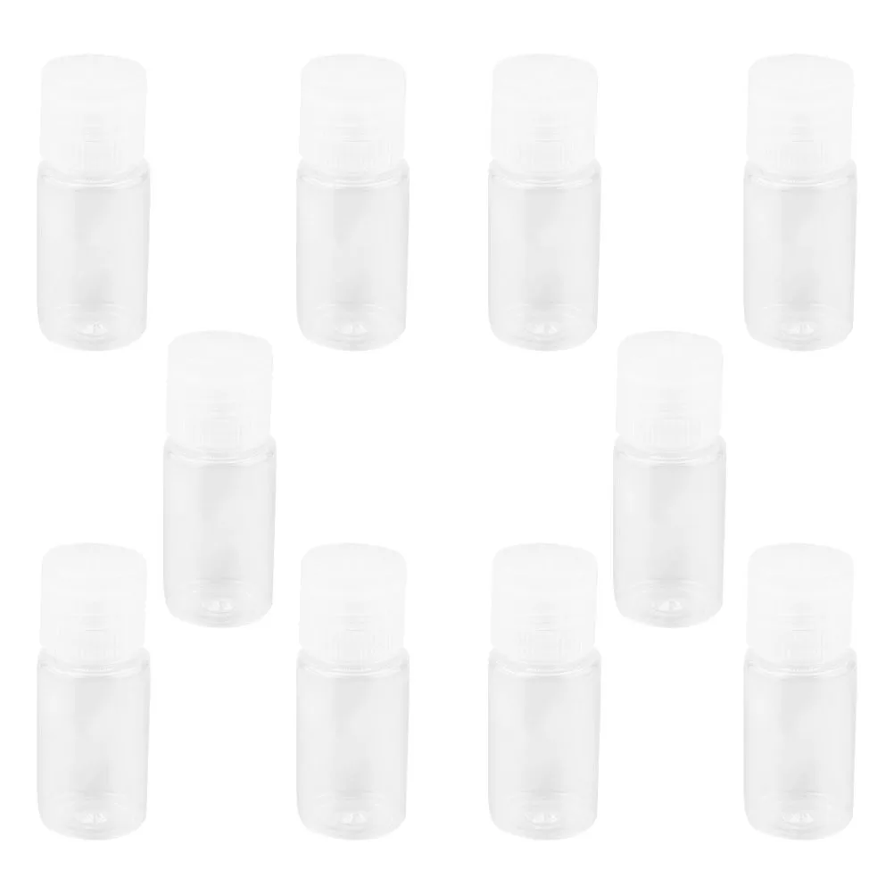 24Pcs Emulsion Bottles Refillable Portable Lotion Containers for Travel Dispensers Clear Pet PP Material Lightweight