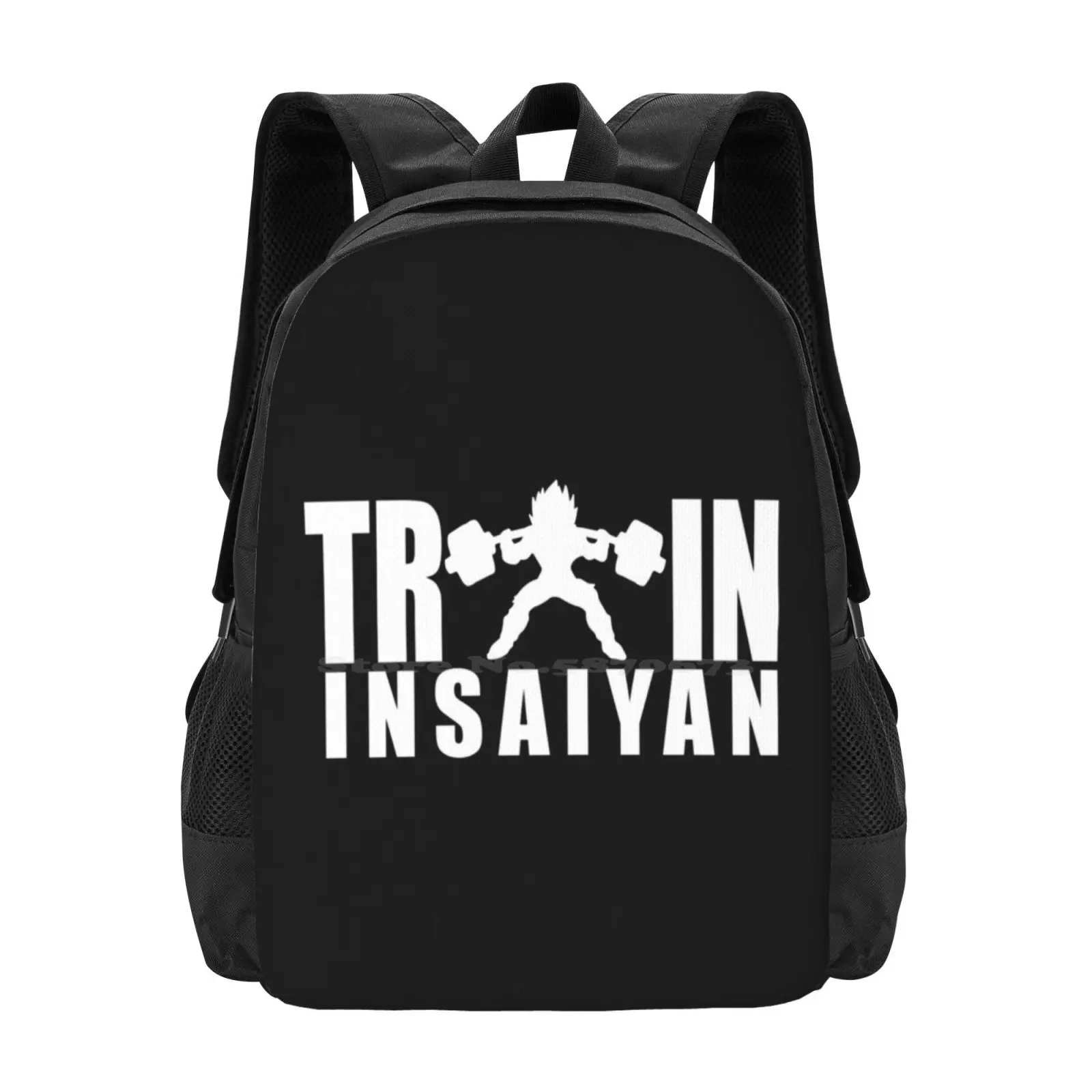 Train-Squat-Leg Day-Motivational Hot Sale Backpack Fashion Bags Z Z Dbz Super Ssj2 Ssj3 Ssj4 Son Humour Funny Pun Nerd Geek