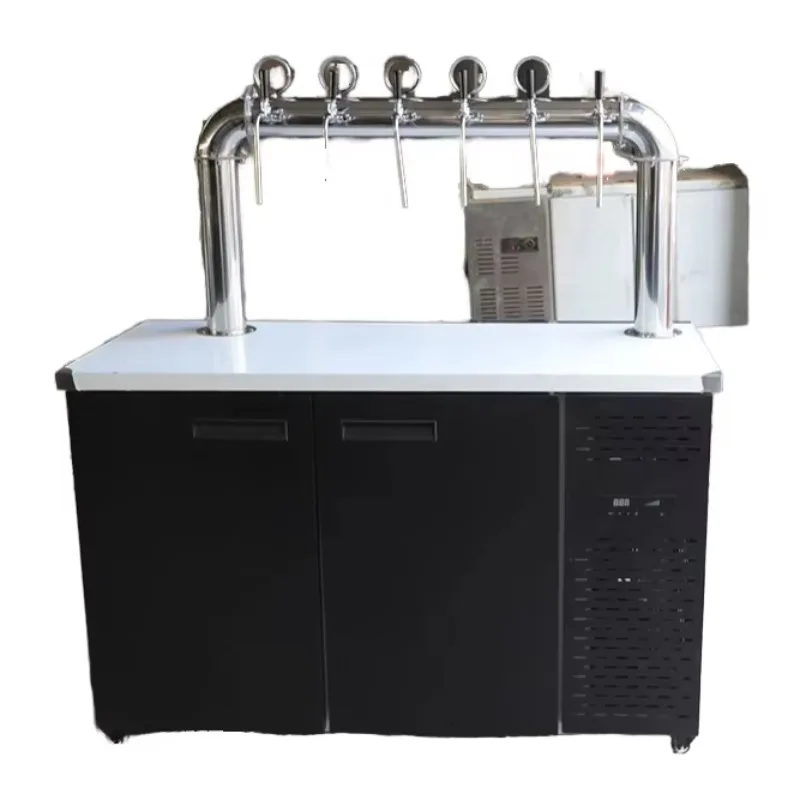 

Commercial stainless steel draft beer dispenser for cold brewing coffee and beer beverages
