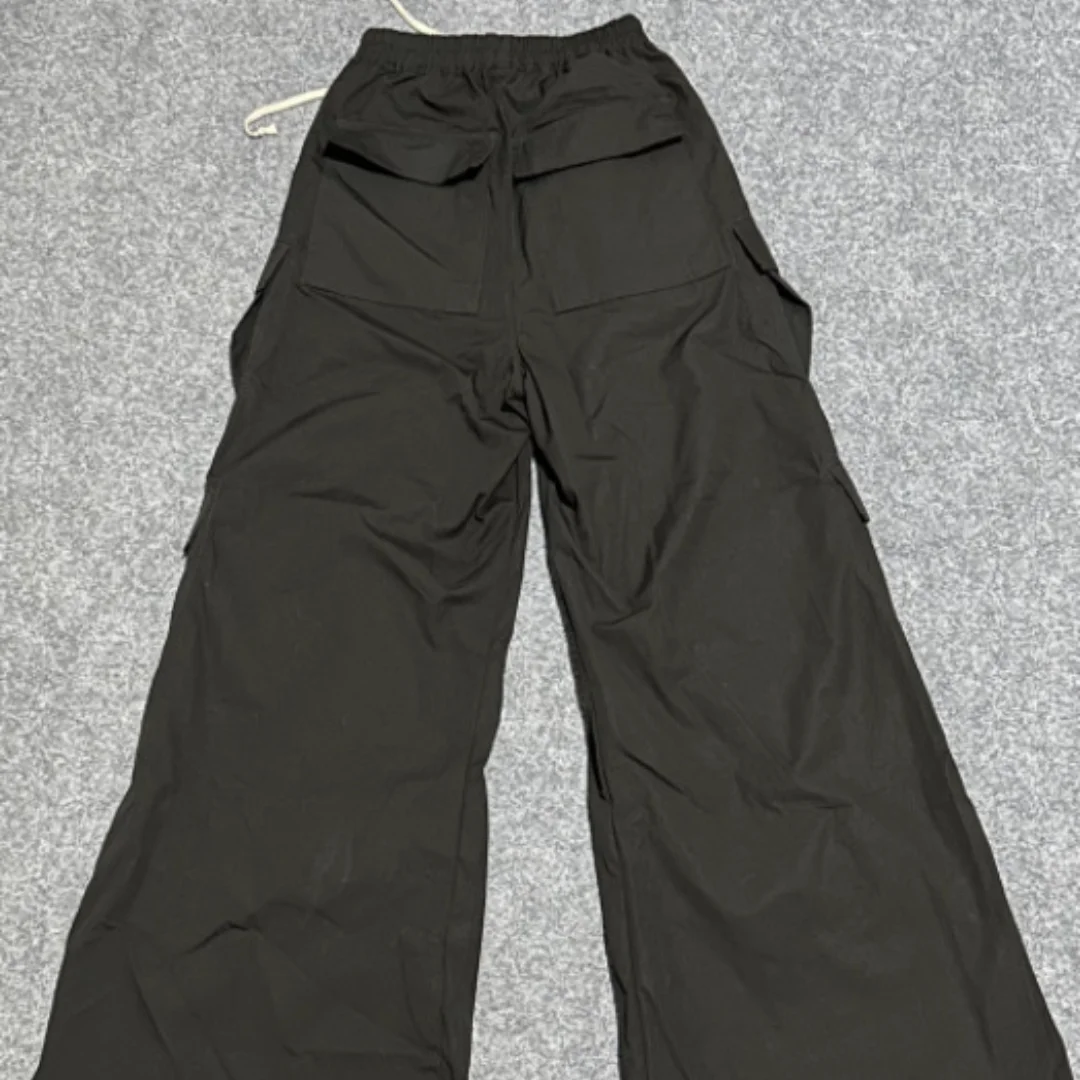 Y2k Clothes Rick Men Clothing Men Wide-legged Pants Casual Loose Pants 1:1 Higher Quality Cargo Pants