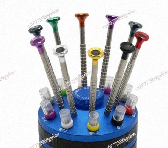 Screwdriver, Metal Head Octagonal Coarse Mesh Screwdriver