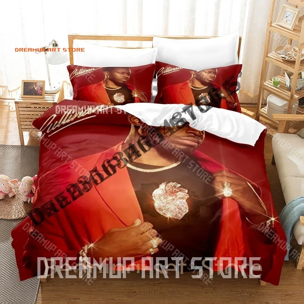2026 3D Print Dadju Hip Hop Bedding Set Single Twin Full Queen King Size Bed Set Adult Bedroom Duvetcover Sets Anime Bed Sheet S