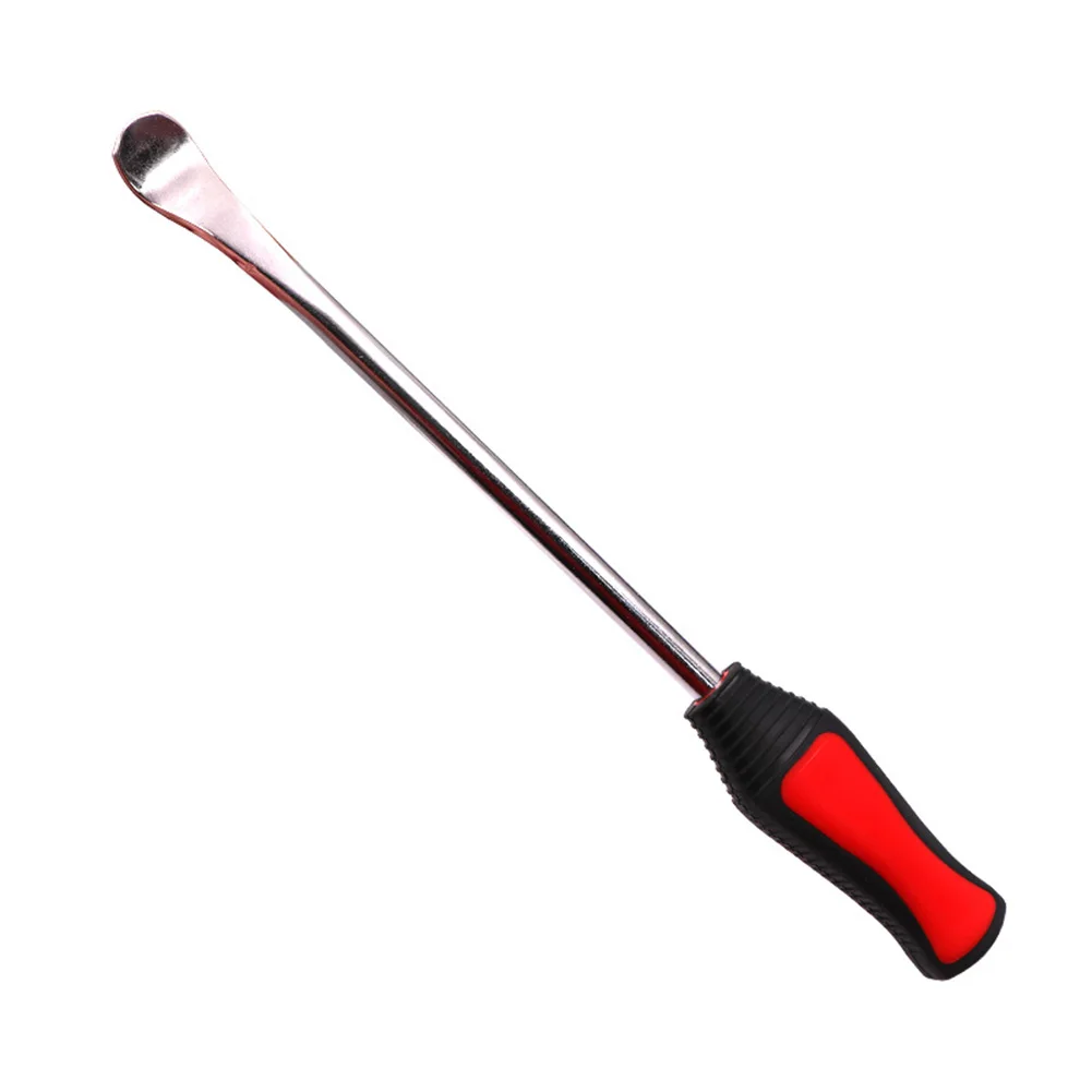 

Solid Crowbar for Tire Stripping Heavy Duty Pry Bar for Car Motorcycle Alloy & Steel Material Red/Silver Color
