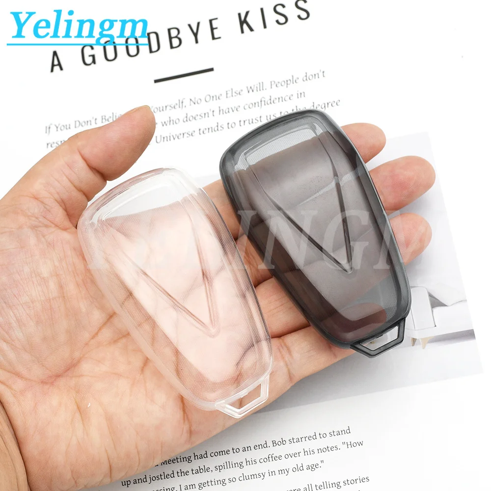 For Changan CS35 PLUS CS75PLUS CS55PLUS Eado UNI-T UNI-K Rubber Oushang X5 X7 EV Transparent Soft TPU Car Remote Key Case Cover