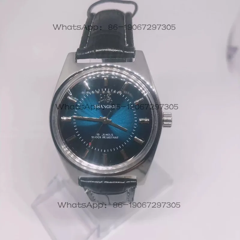 Domestic 7120ZH type 19 diamond men's winding mechanical watch fashionable classic dial second-hand quality beauty
