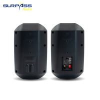 6 Inch 80W Indoor Outdoor Speaker Waterproof IP56 Wall Mount Speaker Power Selection 70V/100V/8Ω For Home Theater Garage