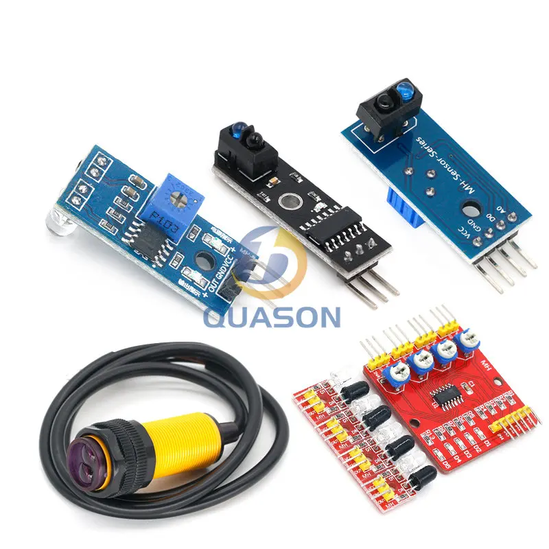 Capteur de suivi de ligne infrarouge TCRT5000 IR, évite les obstacles pour Arduino AVR ARM PIC DC 5V