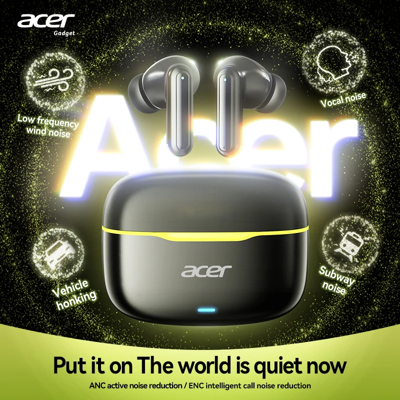 เอเซอร์ OHR618 ANC หูฟังไร้สาย - Earbuds Anc Wireless บทวิจารณ์และราคา