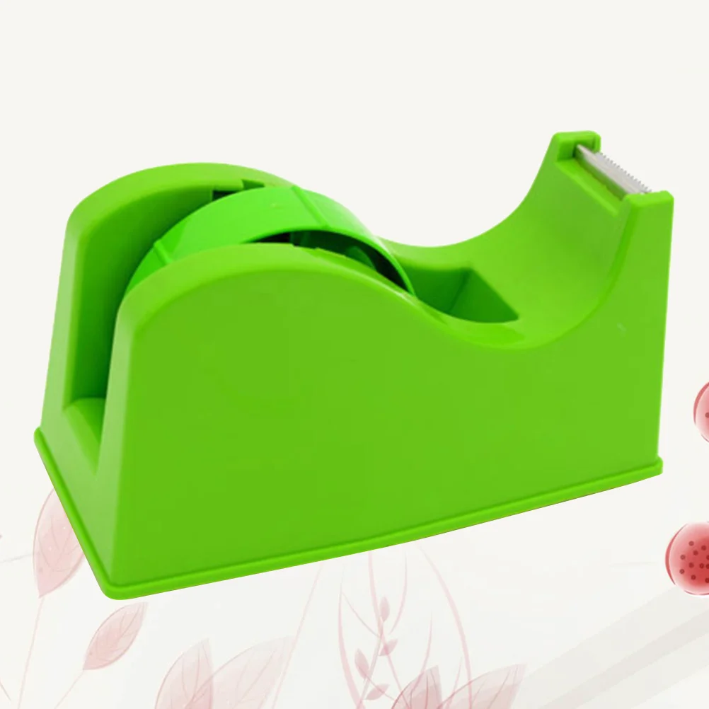 

Sturdy Desktop Tape Dispenser Sealing Packaging Parcel Dual Use Adhesive Cutting Machine Office Stationery Supplies