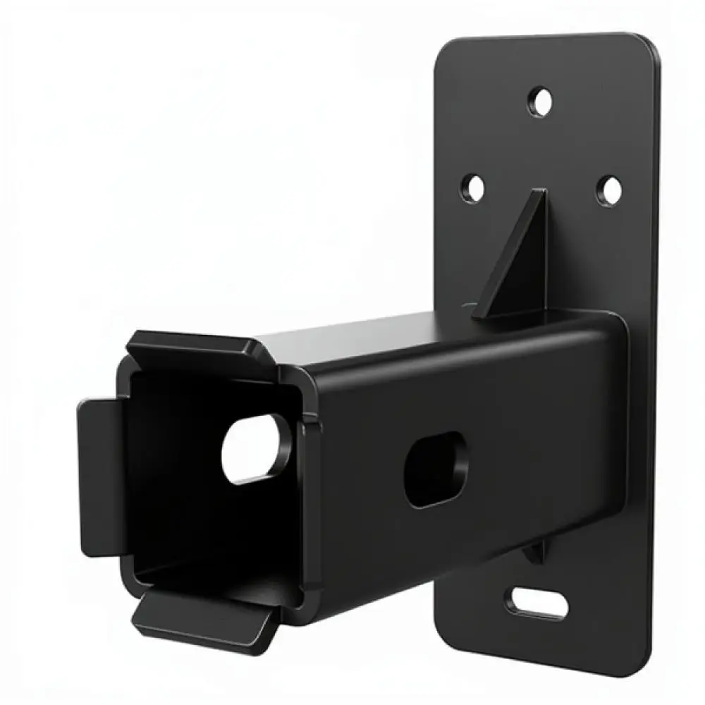 Garage Wall Mount Bike Storage Rack Carbon Steel Holder For 2 Inch Receiver Hitch Heavy Duty Cycling Organizer Mount
