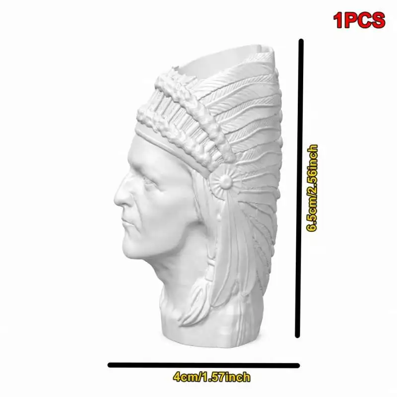 Native Chief Pattern Lighter Case Protective Shell Portable Lighter Holder Smoking Accessory