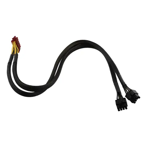 FUFU 12Pin to Dual PCI-E 8Pin (6+2Pin) Power Cable for Modular PSU