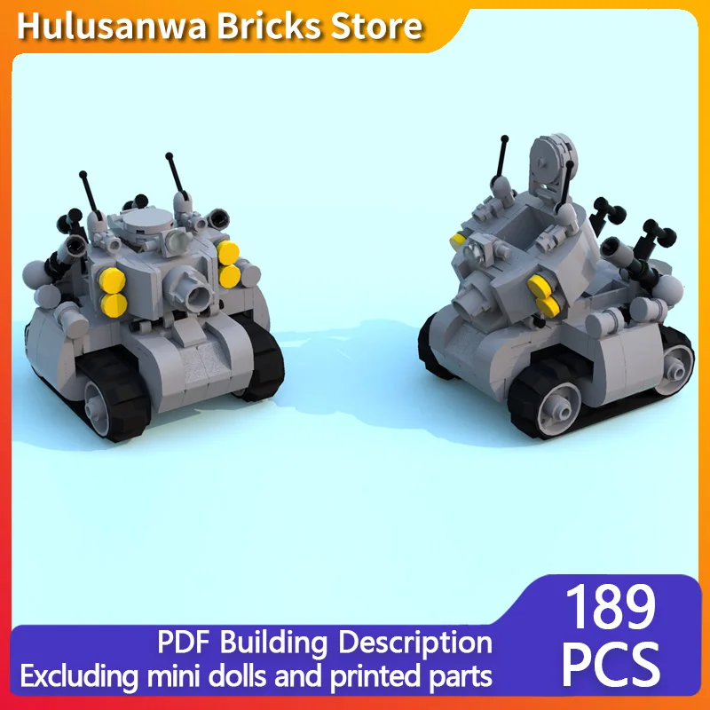 

MMetal Slug - Tank Model MOC Building Bricks War Equipment Modular Technology Gifts Holiday Assemble Children Toys Suit