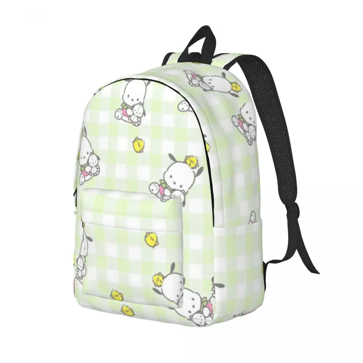 Pochacco Bedrukt Lichtgewicht Casual Schooltas Voor School, Outdoor, Winkelen, Kantoor 15in 17in