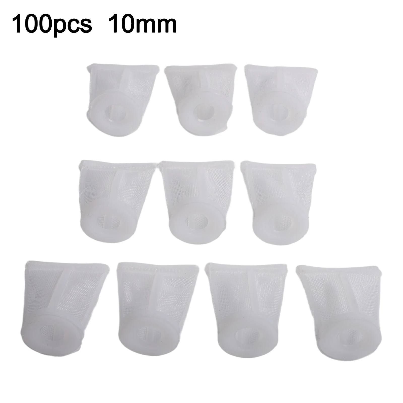 High Quality Filter Tankfilter Nylon Nylon Filters Paint Filter Spray Tools Suction Feed White 120 Mesh 8/10/12mm