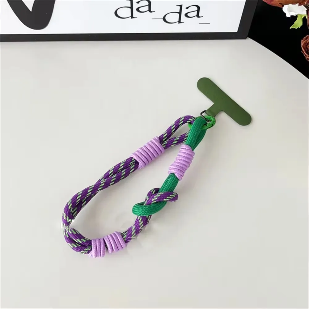 Cute Mobile Phone Lanyard Hanging Decoration Can Be Carried Twist Rope Anti-loss Pendant Fashion Strong Wrist Short Straps Band