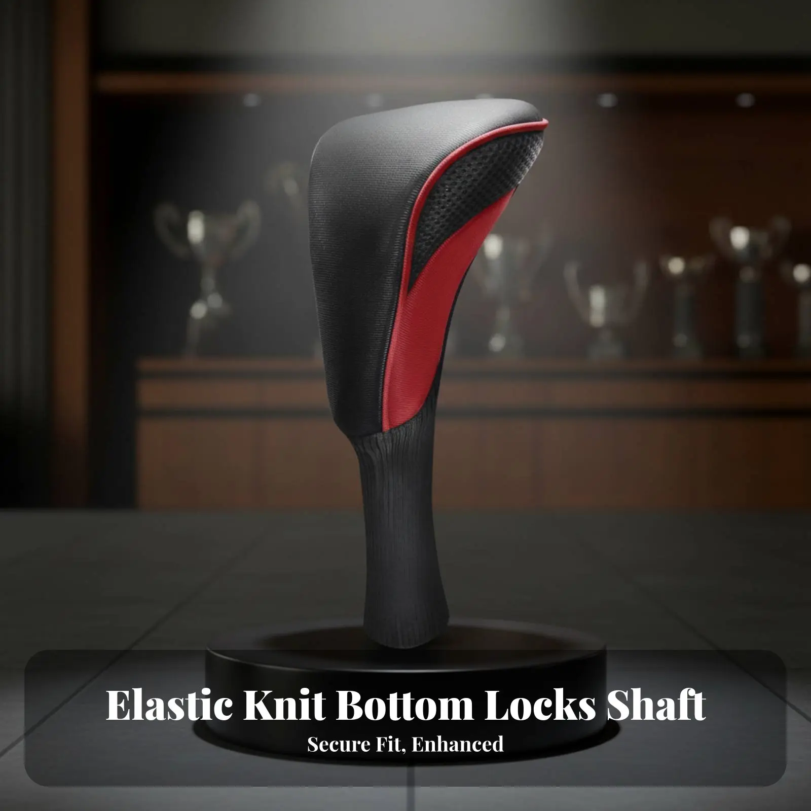 3 Pieces Driver Course Wood Headcovers Interchangeable Number Tags Mesh Driver Wood Headcovers Sport Headcover Set Thick Padded