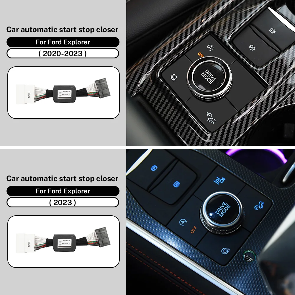 Car Automatic Stop Start System Off Closer Canceller Device Control Plug Cable for Ford Explorer 2020 2021 2022 2023