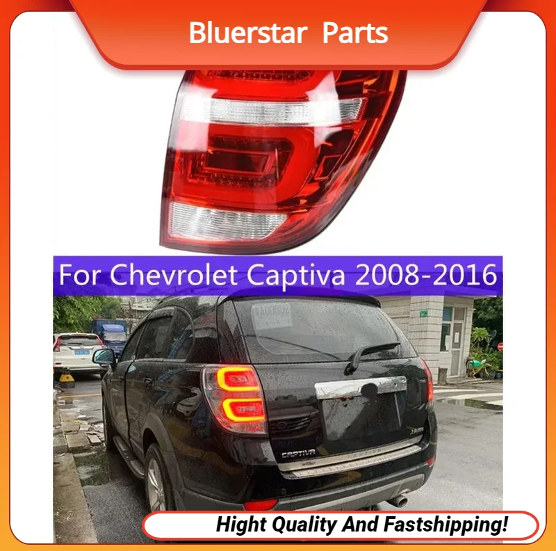 

Автомобильный светодиодный задний фонарь, автомобильная часть для Chevrolet Captiva 2008-16, задние фонари, задний фонарь, сигнальные парковочные огни заднего хода
