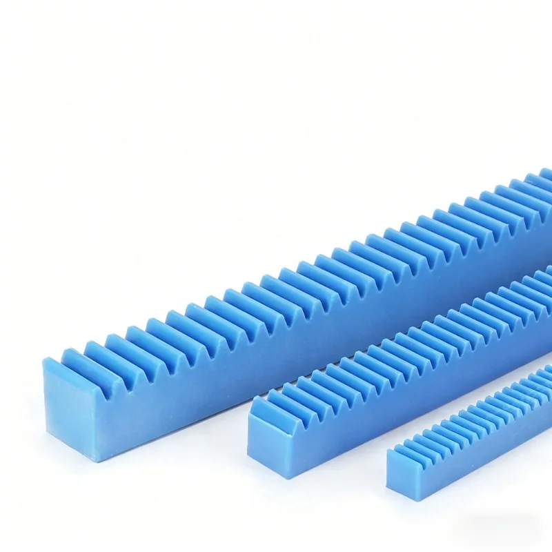 1pcs Blue Plastic Spur Rack 0.5/0.8/1/1.5/2/2.5/3/4 Module Straight Teeth Drive Rack Length 300/500mm 10x10-40x40 Spur Gear Rack