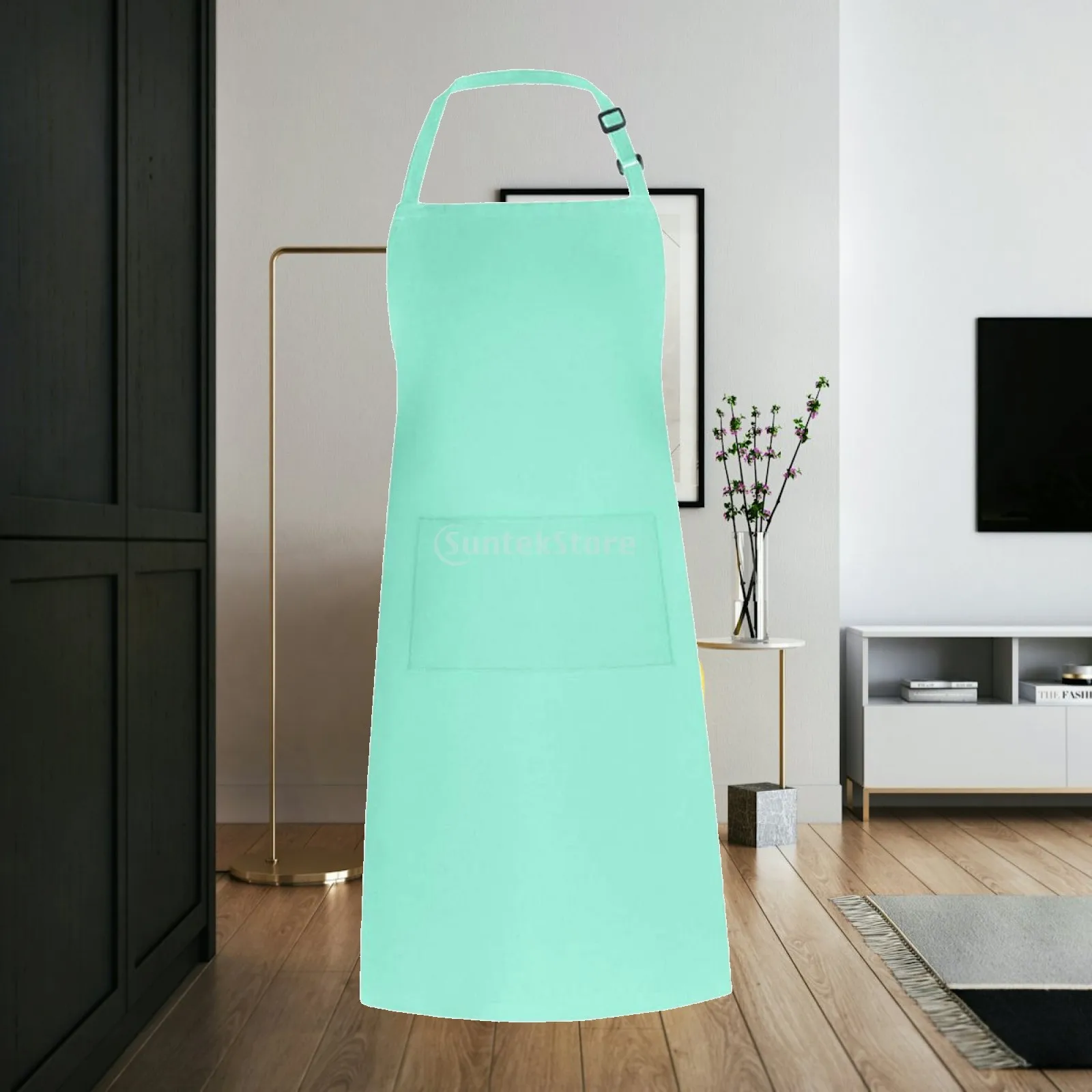 Kitchen Apron Sturdy Chef Apron Cooking Apron for Flower Shop Salon Grilling