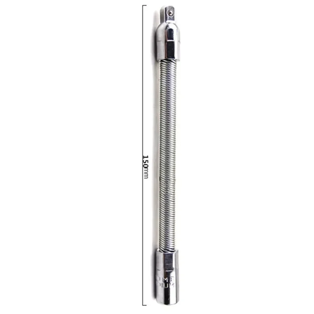 Imagem -05 - Krachtige-ferramenta de Soquete Flexível Barras de Extensão Catraca Haste Barra Flexível Acessórios Power Drill 14 Drive 63 mm 15cm