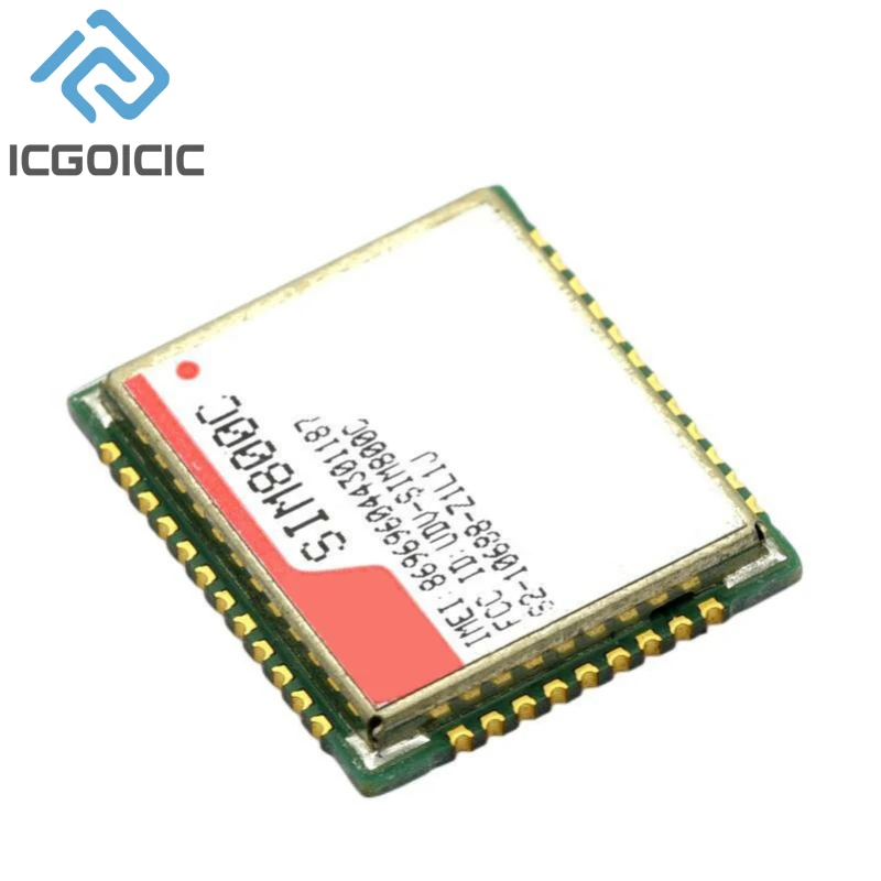 SIM800 SIM800C Four Frequency GPRS/GSM Bluetooth-compatible Module Voice SMS Data Transmission Wireless Transceiver SMD IC Chip