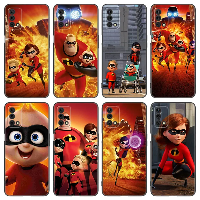 The Incredibles Phone Case For OPPO Reno 10 11 Pro Plus A55 A57 A58 A72 A74 4G A98 5G A15 A16 A17 A38 A54 A76 A94