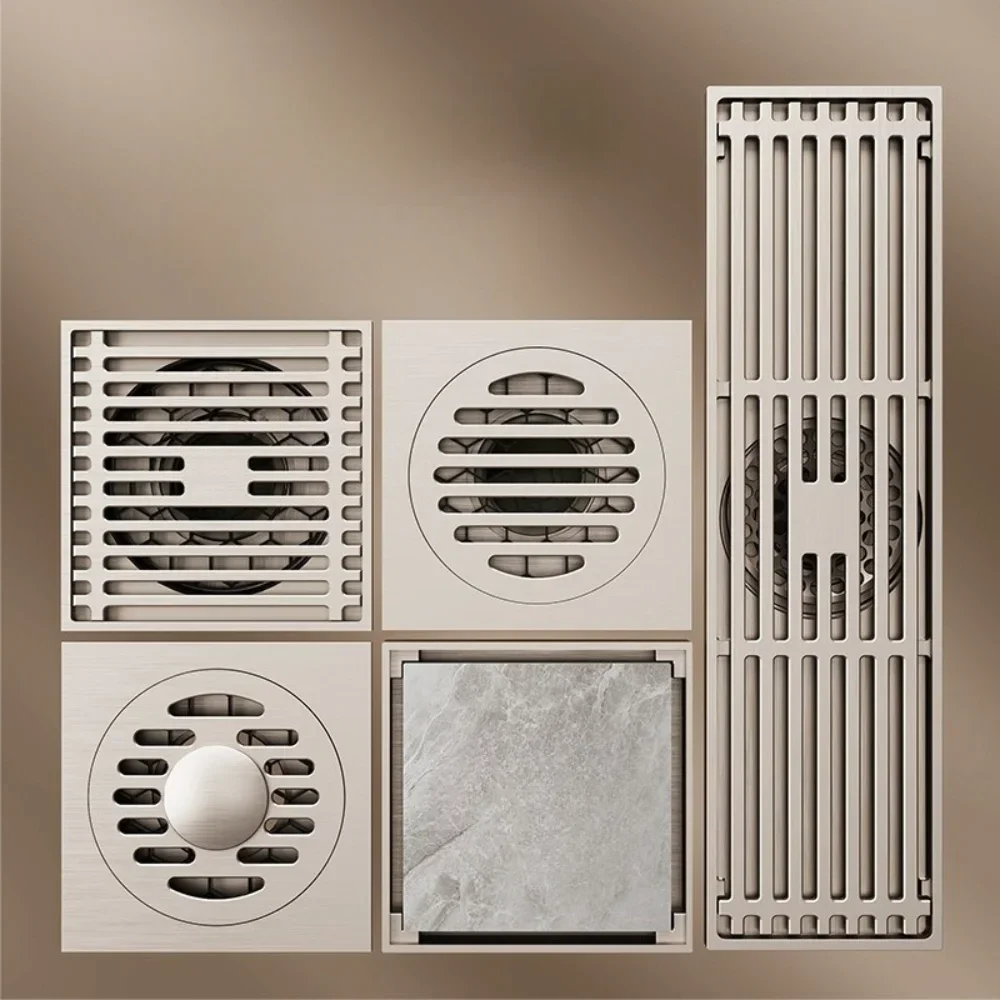 

Floor drain bathroom thickened deodorant invisible washing machine dual-purpose