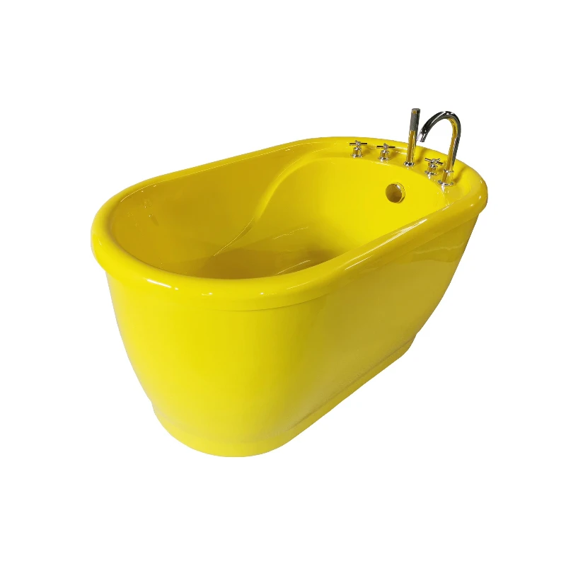 

Acrylic modern bathtub small apartment bathtub