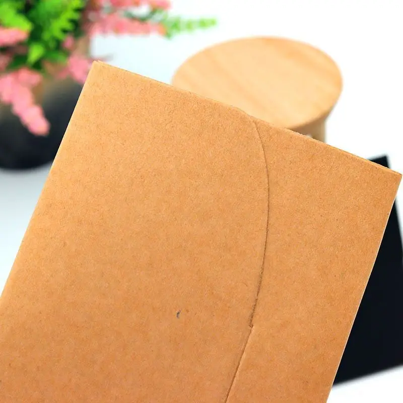 50pcs gift box packaging box envelope shaped candy box bag DIY wedding party favor kraft paper box Christmas supplies