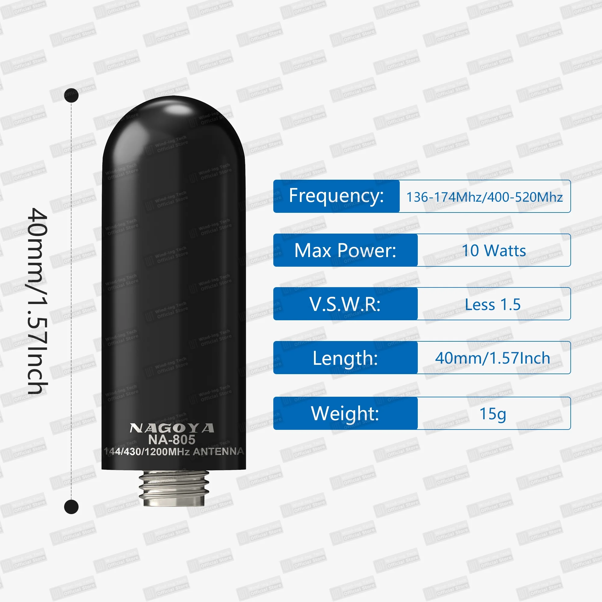 1/2/4/10 шт. NA-805 антенна для рации VHF/UHF UV-5R мини-антенна SMA-гнездо для Iradio Quansheng Baofeng аксессуары для радио