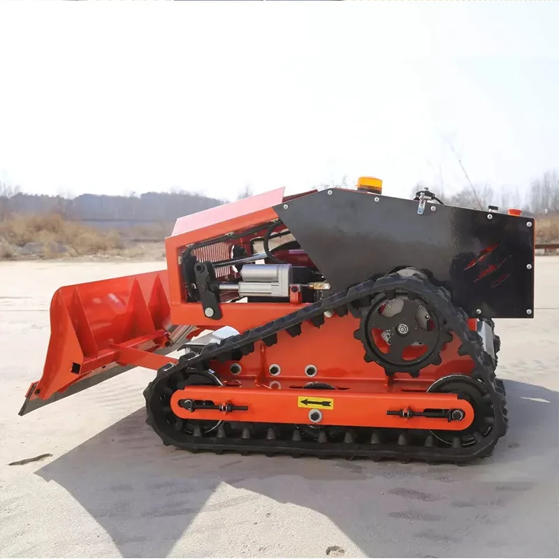 CE Approved Self Propelled Lawn Mower Robot Smart Remote Control Tractor with Snow Plow Borderless Auto Mowing Long - view 4