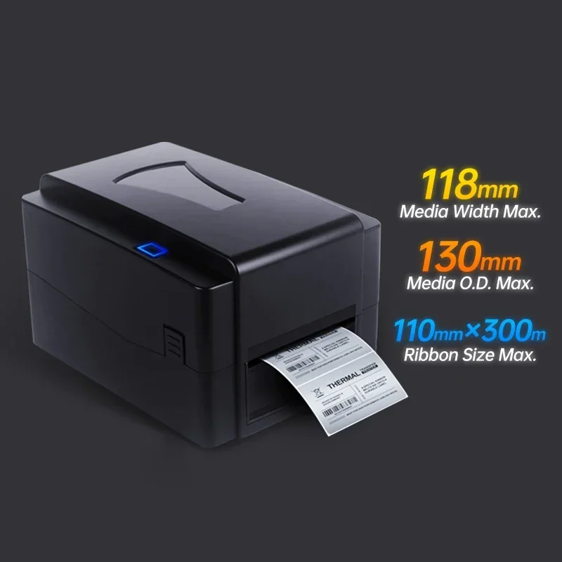 Hot selling in 2025 Soonmark T4201 Desktop Thermal Transfer Barcode Printer Label Printer