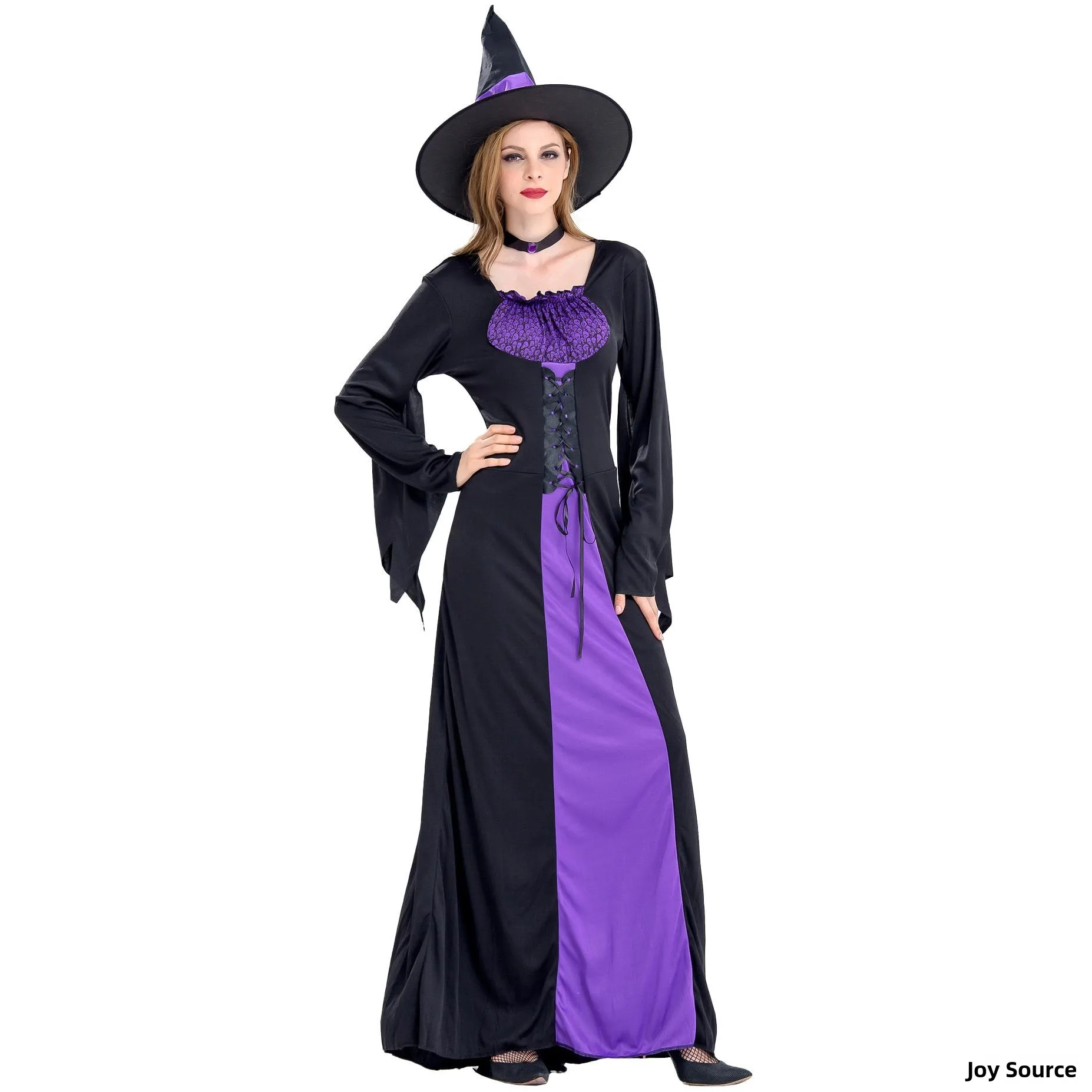 Готический SXXL костюм ведьмы на Хэллоуин, женские выступления, маскарадный бал, наряд для сцены, orm, женская традиционная одежда
