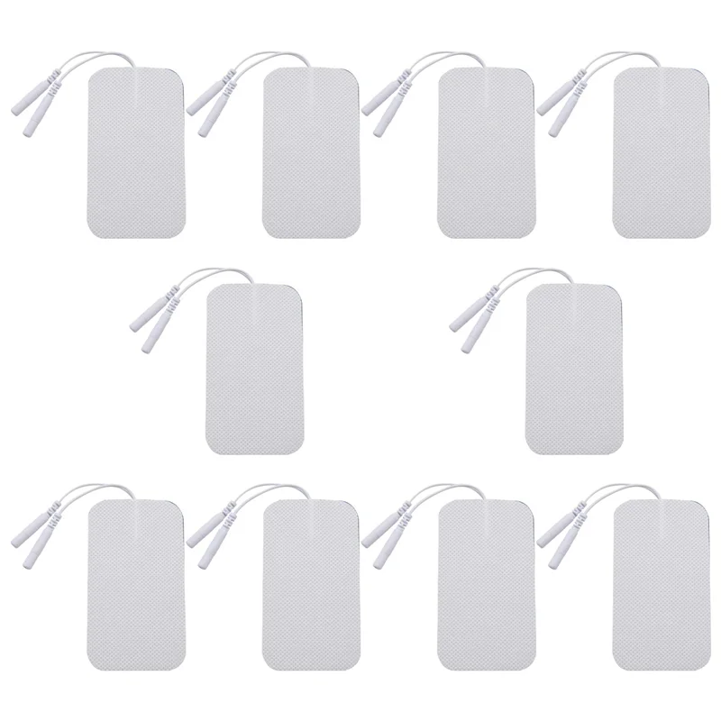 

Y49A-120Pcs Self-Adhesive Electrode Pads 2Mm Plug Gel Patch For Tens Acupuncture Electrotherapy EMS Massager