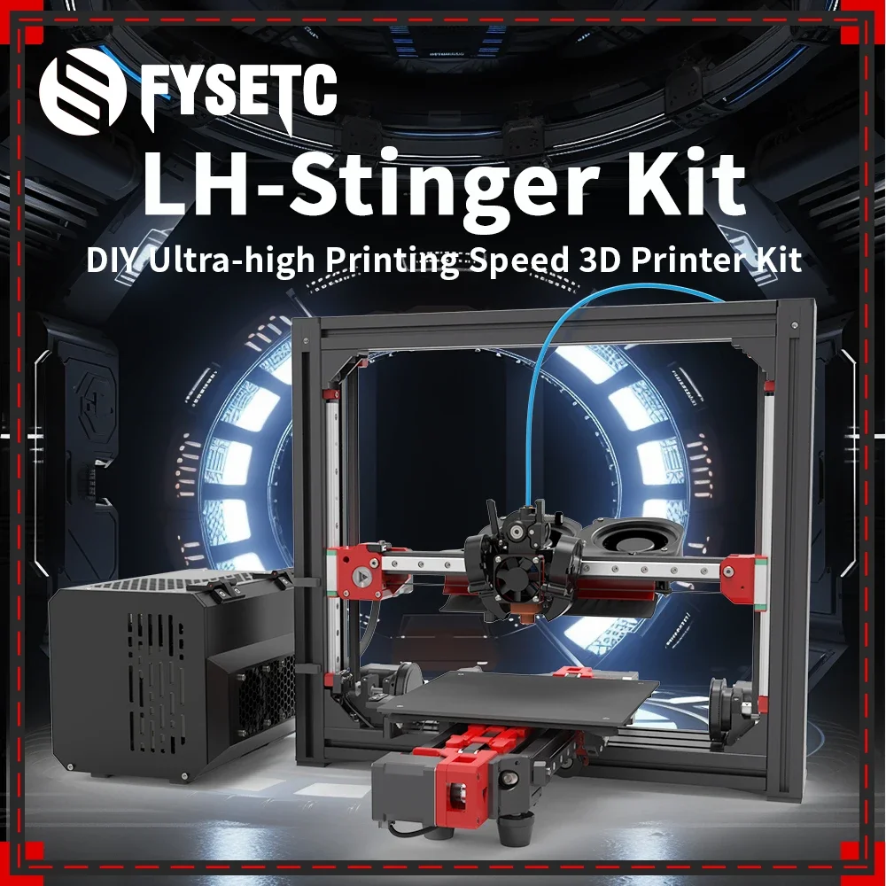 

LH Stinger 3D Printer Kit with CNC Sherpa mini Dragon Hotend High Performance Speed and Precision Upgraded 3D Printer