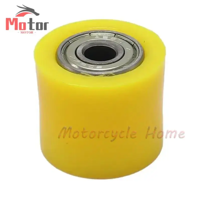 8 مللي متر 10 مللي متر محرك سلسلة الأسطوانة بكرة عجلة المنزلق الموتر عجلة دليل ل دراجة عادية إندورو دراجة نارية موتوكروس ATV CRF CR XR #6