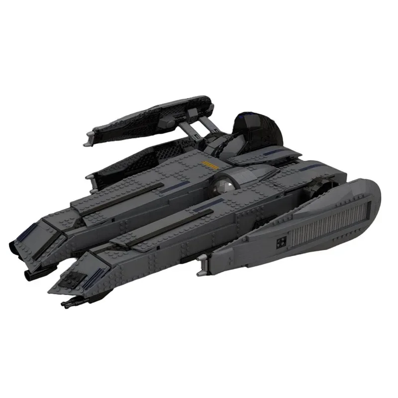 

1608PCS MOC The Roguer Shadows The Force Unleashed with Interior Blocks Gift for Kid Creativity and Operational Ability Training