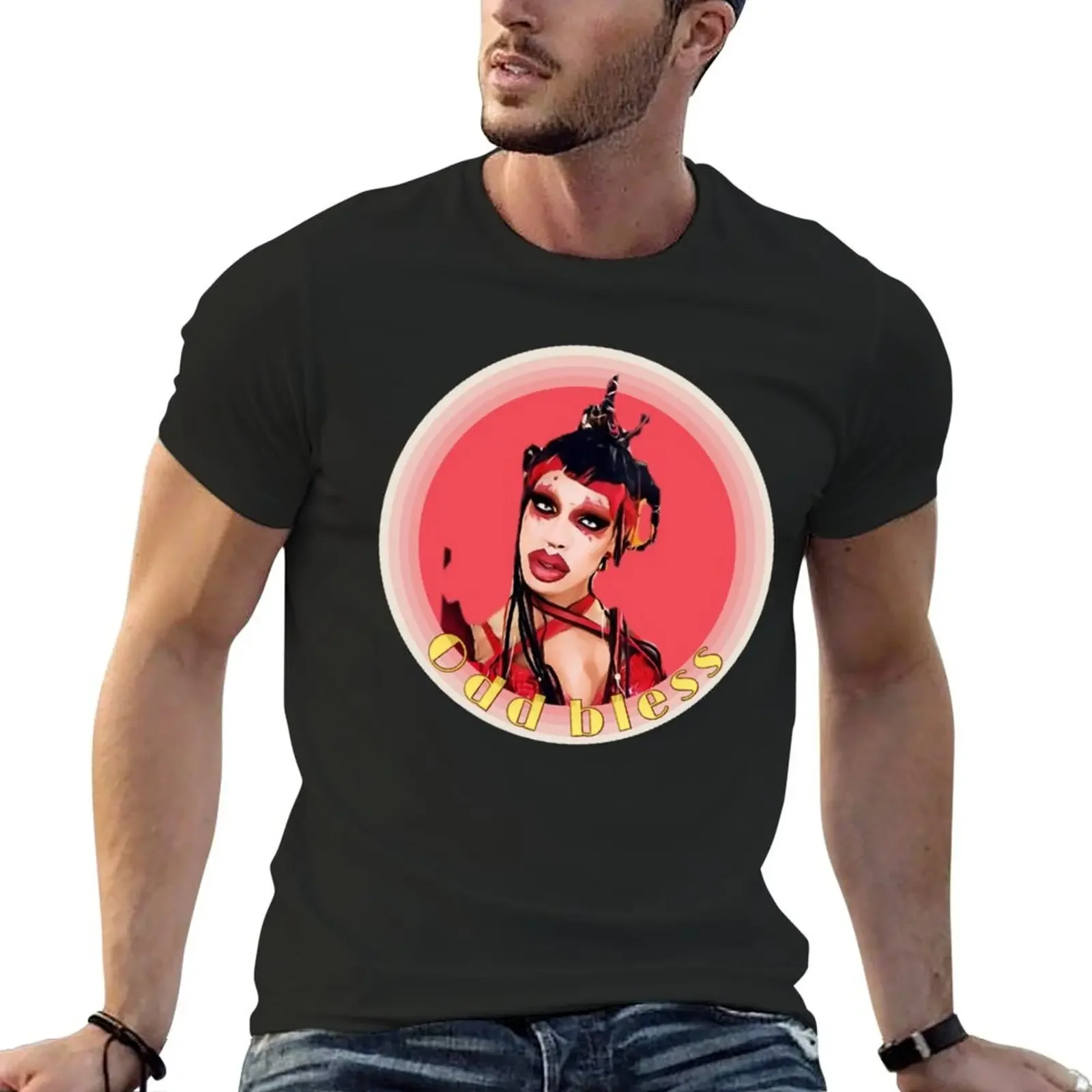 

Yvie Oddly - Drag Race T-Shirt aesthetic clothes shirts graphic tees hippie clothes summer tops T-shirts for men cotton