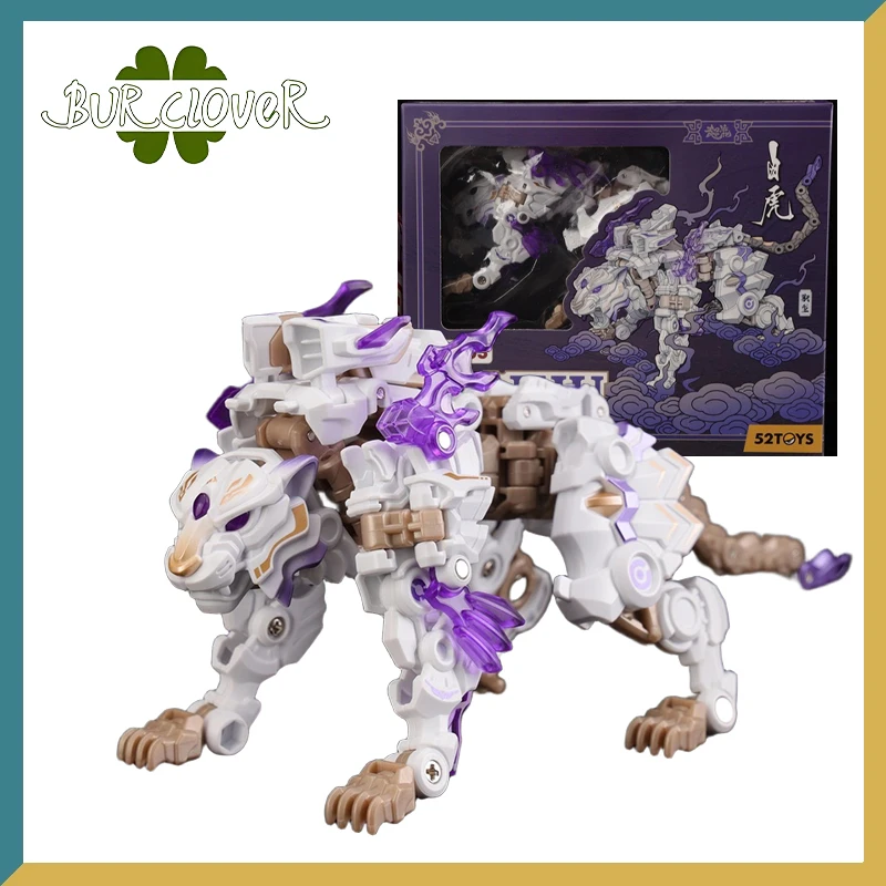 

52TOYS Original INFINTYBOX Series IB-03 BAIHU Transforming Toys Model assembly Collectibles and decorative items Children's Gift