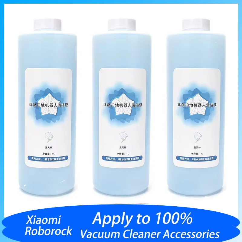 Cleaning Fluid For ECOVACS Deebot T10 OMNI/X1 OMNI/T20 Pro OMNI/T30 Pro OMNI/X2 omn i/X5 PRO OMNI/X8 Pro Omni/X9 PRO OMNI 1L