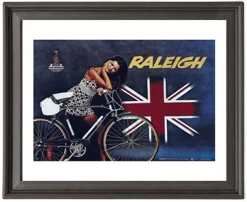 

Framed Poster Bike Raleigh Picture Frame 16x12 Inches Photo Paper Print