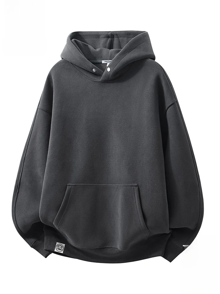 

PaulFrank Monkey Hooded Sweatirt Pure Color ex Casual Sportswear Long Sve Comfortable Warm Cotton Polyester Blend