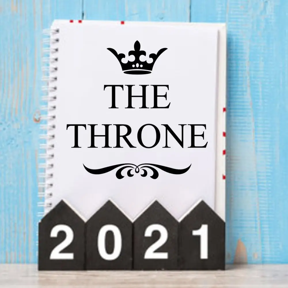 Creative 3D Crown Toilet Sticker Crown Waterproof Toilet Door Stickers Removable WC Sign Bathroom Decorative Painting Art Murals