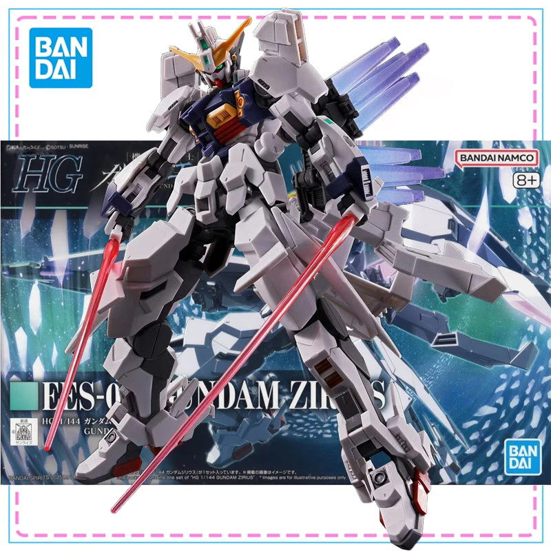

Bandai HGUC 1/144 EES-001 Gundam Zirius, экшн-фигурка, натуральная модель Gundam, комплект аниме-фигурок, подвижная модель для игрушек, подарков