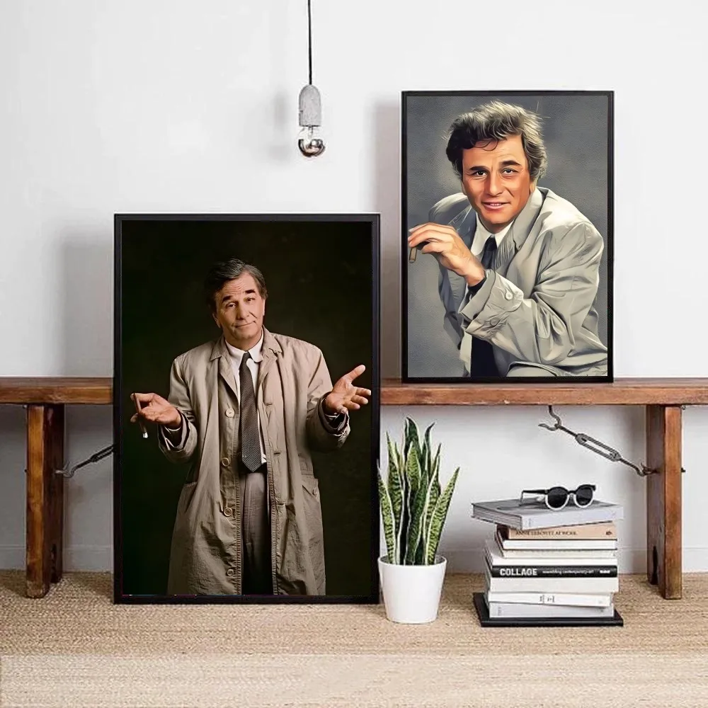 C-Columbo Poster DIY Poster Kraft Paper Vintage Poster Wall Art Painting Study Stickers Big Szie Wall Painting