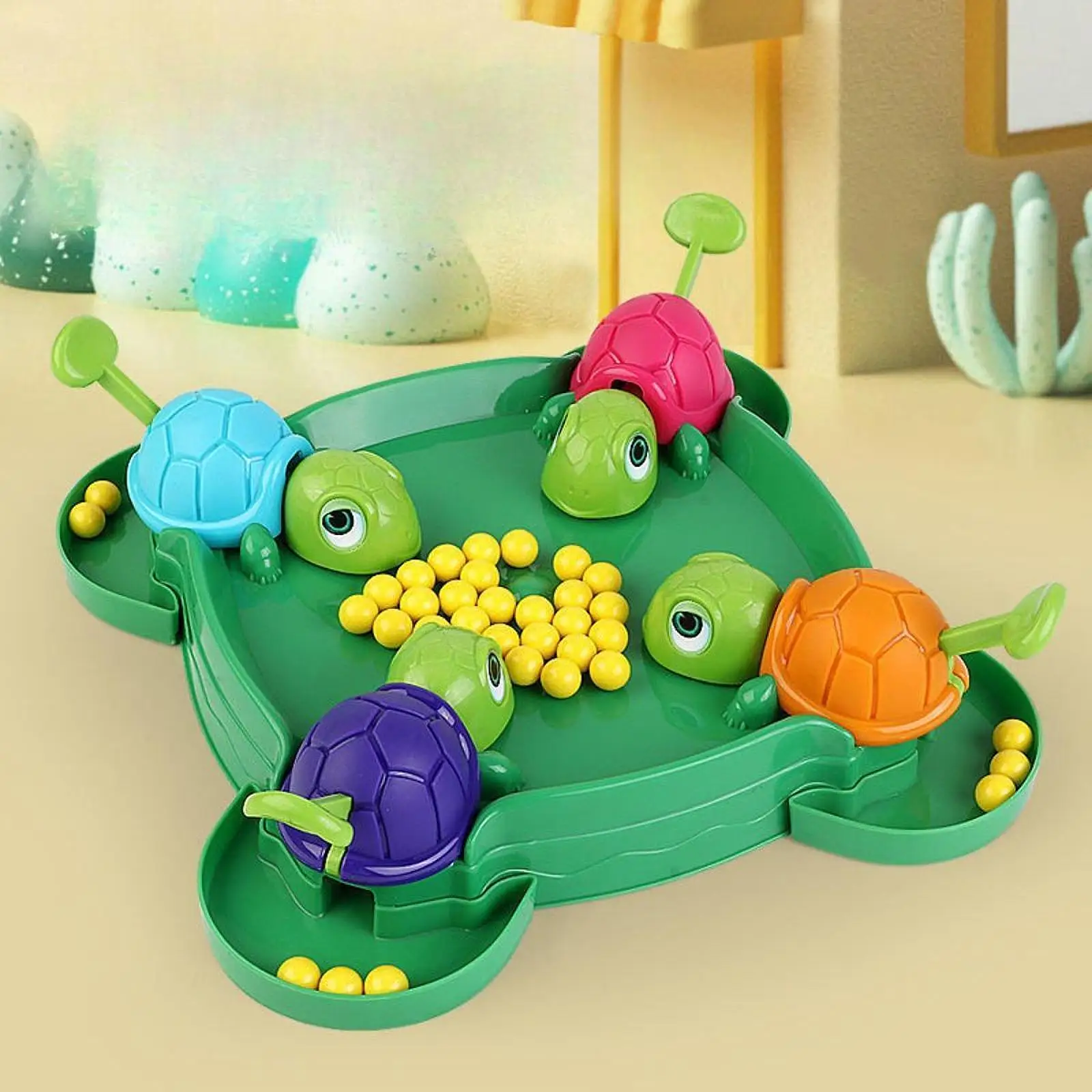 Turtle Board Games Pea Eating Table Game Kids Educational Interactive Learning Sensory Toy Party Games Children Birthday Gifts