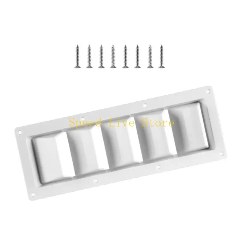 547C Marine Grade Ventilation Louver Cover Quick Installation Plastic Vent Covers For Yachts Ships & Recreational Vehicles